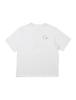 CLEVER FIELD Drawing Color Graphic Rabbit T-Shirt [White]