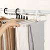 Fashionable New Five In One Anti Slip Pants Rack, Multifunctional Foldable Storage Rack,Dedicated To Wardrobes,Saving Space