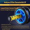 Abdominal Exercise Wheel Double Wheels Roller Fitness Equipment
