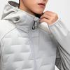 Asics Warm Zip-Up Hooded Jacket Down Coat Men Jackets Gray 2011D203-020