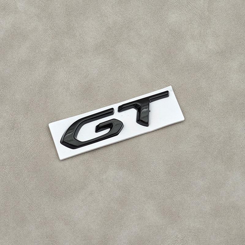 3D Metal GT Logo GT Line Badge Car Rear Trunk Sticker Emblem For Peugeot 308 407 106 205 206 208 108 406 408 306 Accessories