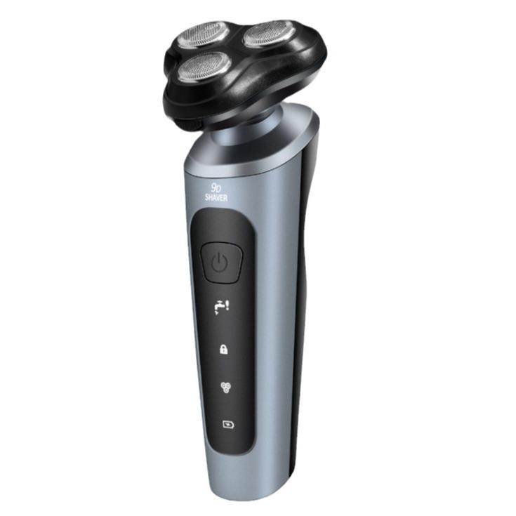 9D Multifunctional USB Rechargeable Electric Shaver & Full Body Hair Removal - Washable Beard Razor