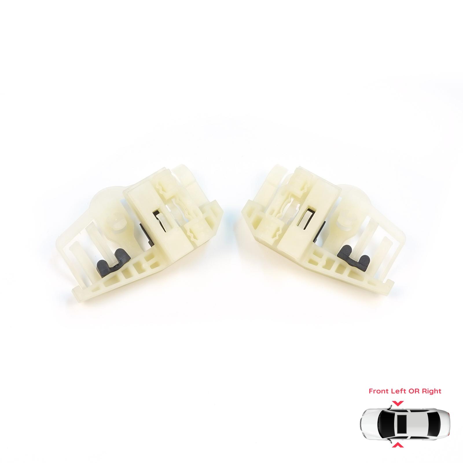 

BWR349+BWR351 Window Regulator Repair Clips A+B Front Door for BMW 3 Series E46 Compact 2001-2005 2-Door 51338251351 51338251352
