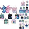 Runningtiger Stitch School Lunch Bag For Boys And Girls Breathable And Cute Design