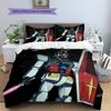 Mobile Suit Gundam Mecha Squad Bedding Set Duvet Cover Pillowcase No Filler, Soft Home Bedroom Decor, Perfect Gift for Fans.chl