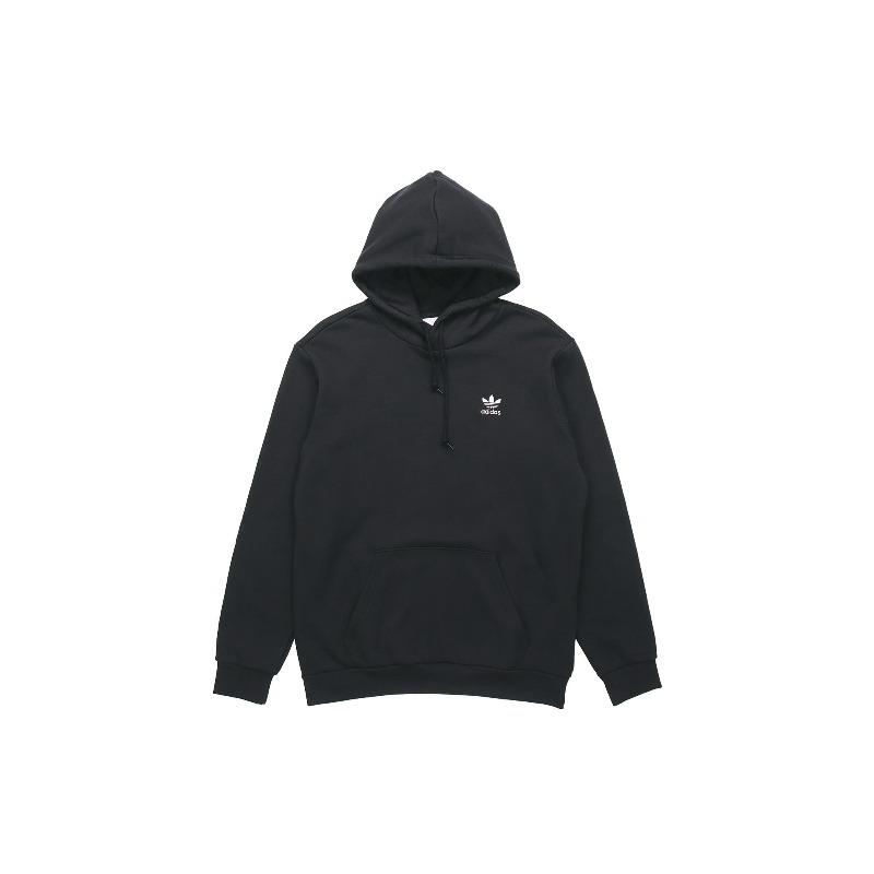 adidas Oryginalna bluza z kapturem z serii walentynkowej z logo z nadrukiem na plecach Męskie topy czarne GK7164