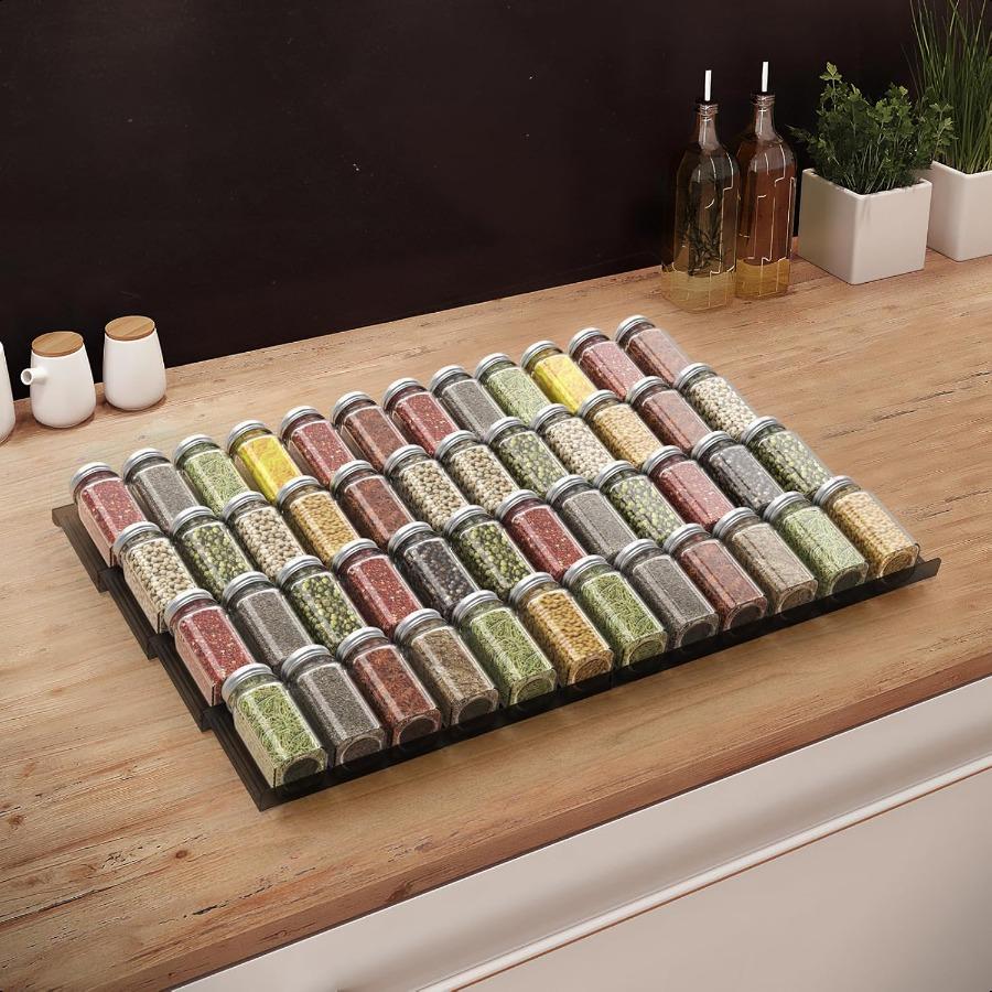 

Spice Drawer Organizer8 Pcs Acrylic Spice Drawer Organizer Drawer Spice Rack Expandable From 13 to 26 Kitchen Spice Rack Or United States