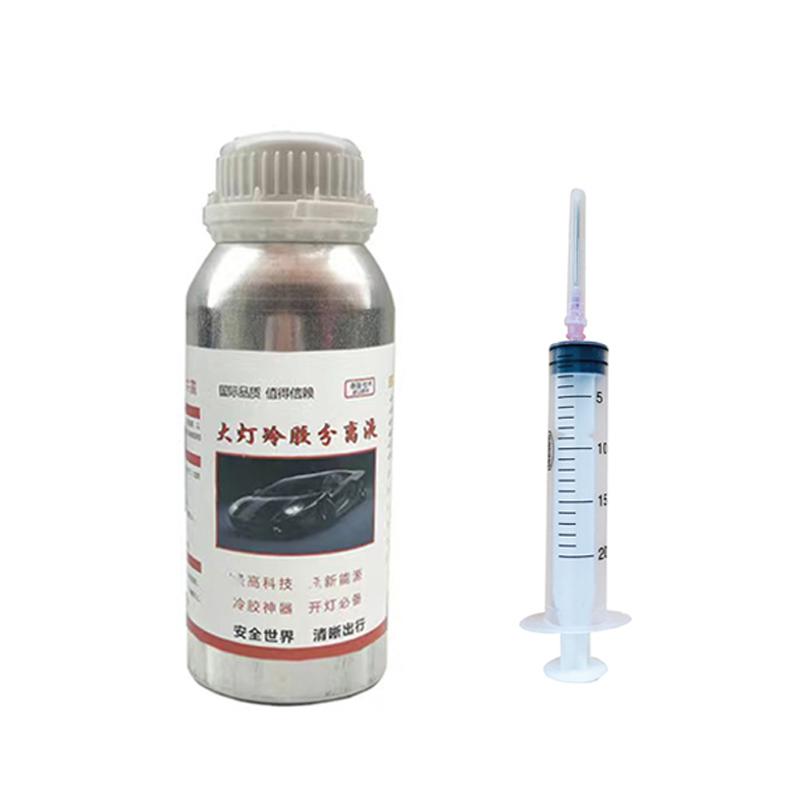 500 ml Autoscheinwerfer-Entfernungsflüssigkeit, Trennung von Glaslinsenscheinwerfern, Kaltkleber, flüssige Restaurierung, Aufarbeitung, Autolicht-Restaurierung
