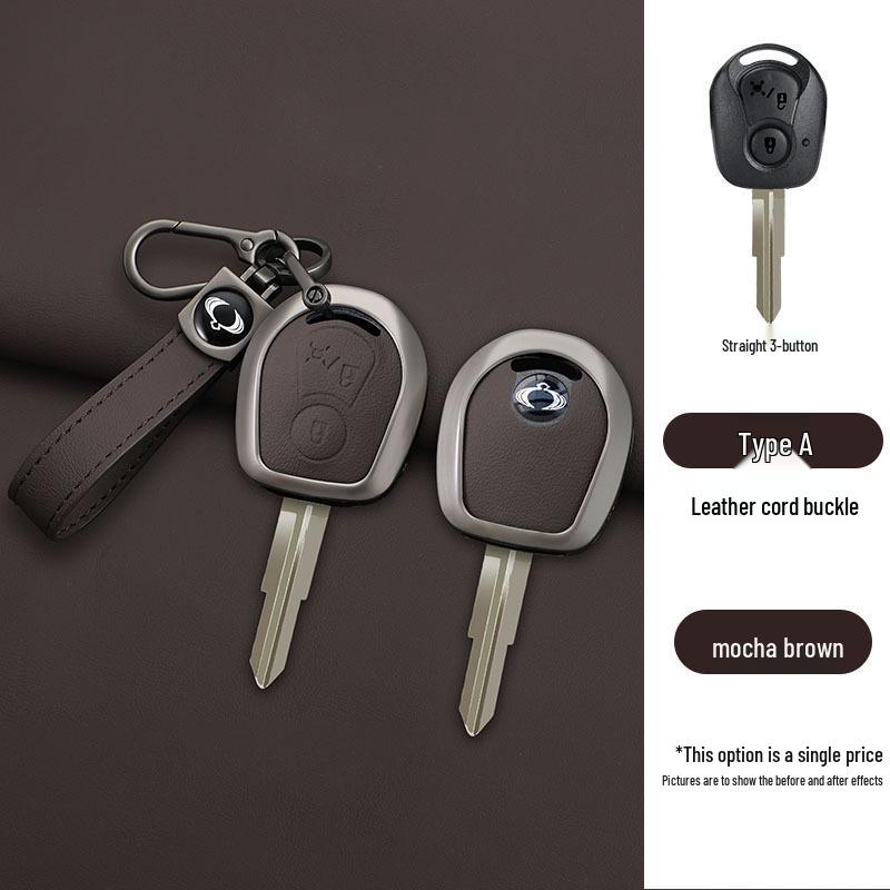 Metal Shell Key Cover & Buckle for SsangYong Korando/Rexton Remote