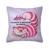 Federe Cuscino Personalizzate Disney Alice nel Paese delle Meraviglie Gatto dello Cheshire Divertente Velluto Lusso Decorazione Cuscino Salotto