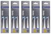 Panasonic Erstatningsbørste Doltz Ultrafin Bustbørste Kompakt 2-delt Sett x 5 Sett (Totalt 10 stk) EW0800-W-5sett Hvit
