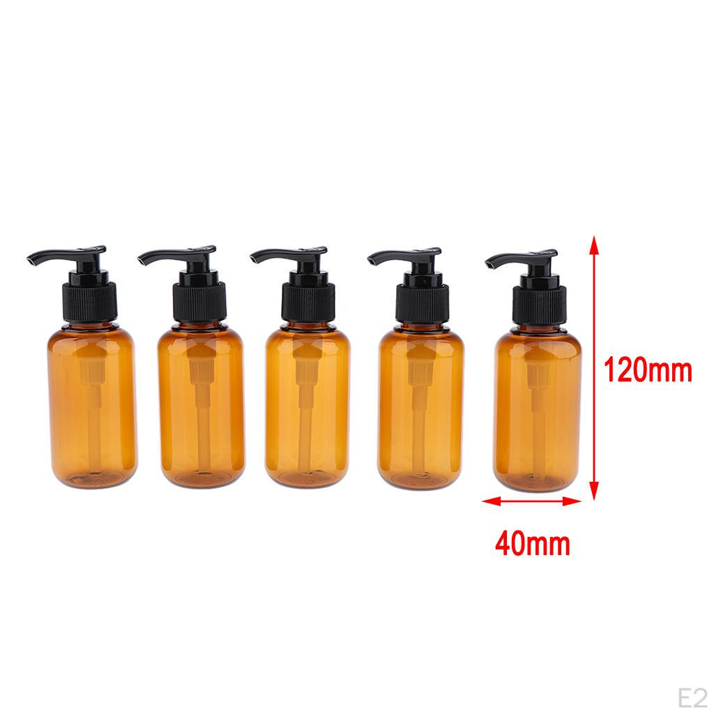 200ml Liquid Travel Bottle Makeup Container with Push Caps