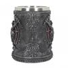 Pentagramm Horn Edelstahl Bierkrug 3D Krug Kaffee Bierkrug Getränke Mystisch Magisch Fächer Geschenk