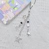 Lightweight Phone Charm Strap Star Cross Phone Chain Charm Strap Decoration