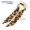Ingemark Punk Elegant Leopard Print Floral Pattern Ribbon Bracelets Women Trendy Texture Gold Color Metal Wide Bangles Jewelry