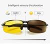 Photochromic Sunglasses Day Night Dual Use Fishing Driving Glasses for Men Women UV Protection
