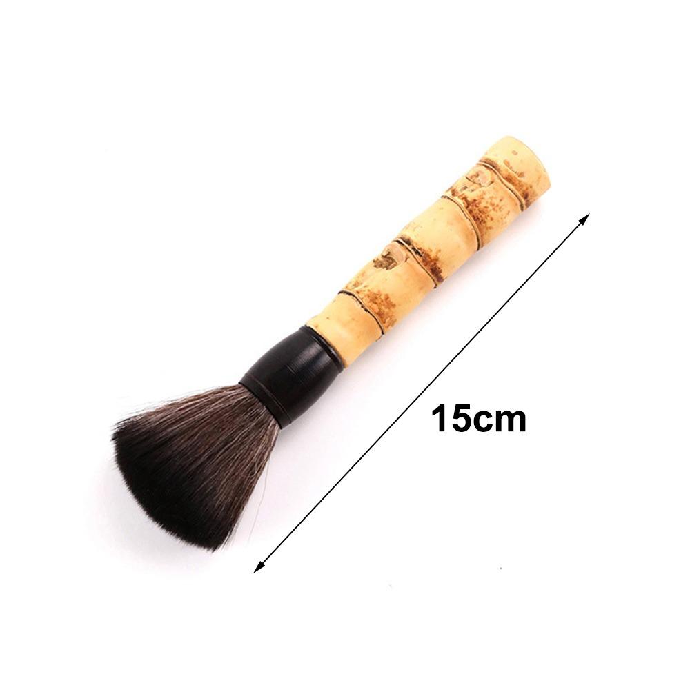 Bamboo Coffee Grinder Cleaning Brush Natural Bristles Vintage Espresso Machine Cleaner Retro Coffee Machine Accessories Cafe Use