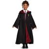 Kids Costume Gryffindor Robe Scarf Tie Glasses Magic Wand Set 10-12 Years 155cm Boys Girls Halloween Cosplay Outfit Premium