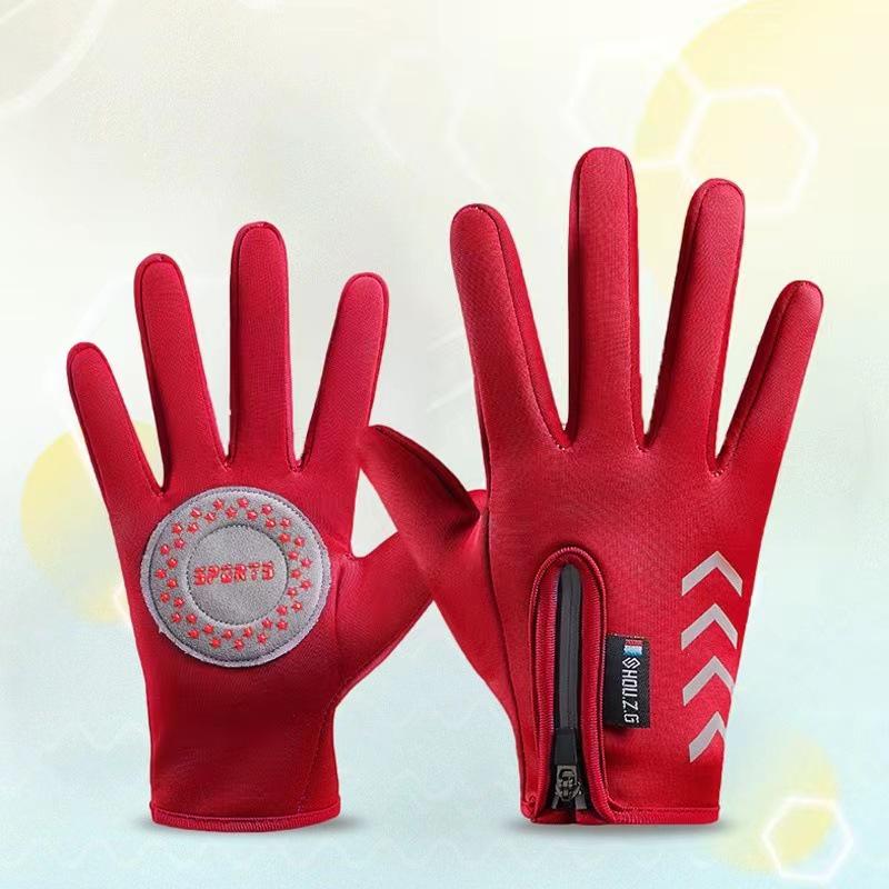 Children's Water-Repellent Winter Gloves: Warm & Thick for Outdoor Activities, Cartoon Design.