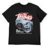Das Ding Distressed John Carpenter Horror Sci-Fi T-Shirt Herren T-Shirt Oversized T-Shirt Schwarze T-Shirts für Männer