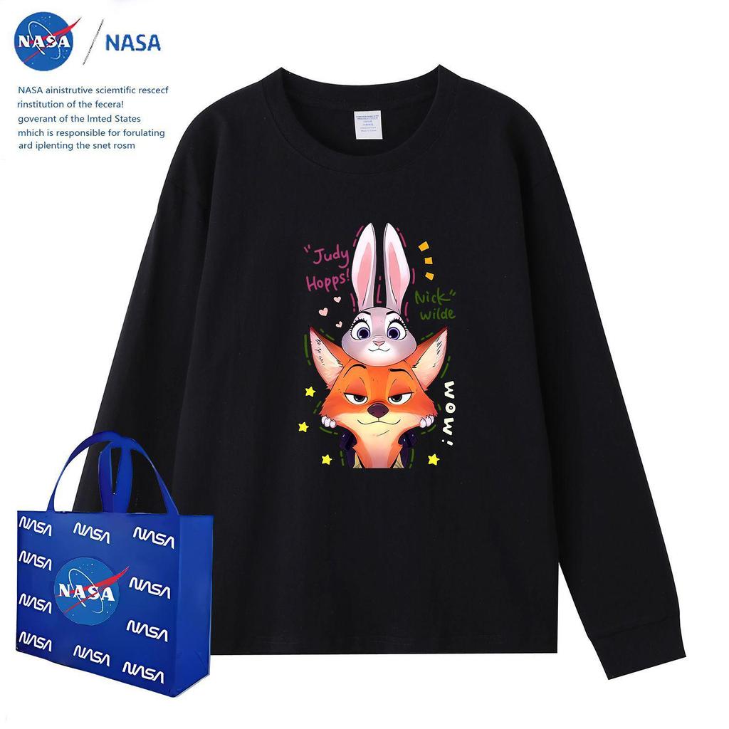 NASA Cartoon Handsome Nick & Cute Judy Patchwork Long Sleeve for Kids