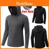 Soft And Breathable Men's Pullover Hoodie Featuring A Turtleneck Design And Moisture Wicking Fabric