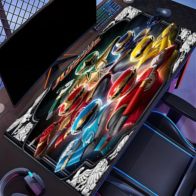 Mighty Morphin Power Rangers Print Mouse Pad, for Keyboard Pad Laptop PC Mat for Office Home Use, Desk Decor, Perfect Birthday Gift for Gamers