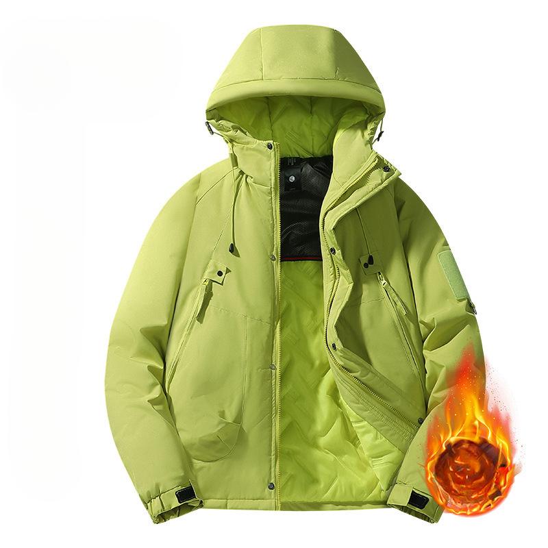 Autumn and Winter New Men's Padded Jacket Korean Version Loose Large Size Thickened Warm Casual Padded Jacket Winter Jacket