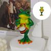 3D Spring Frogs Figurines for Outdoor Gardens Rustproofed Metal Art Decorations for Mother Day or Family Yard