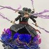 One Piece Roronoa Zoro Asura Action Figure Anime Statue Three Sword Style Collection Model Toy For Anime Fans Xmas Birthday Gift