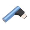 USB C to 3.5mm Sound Headphone   Adapter Type C     Stereo Mic HiFi Right Angle Dongle for Earphone