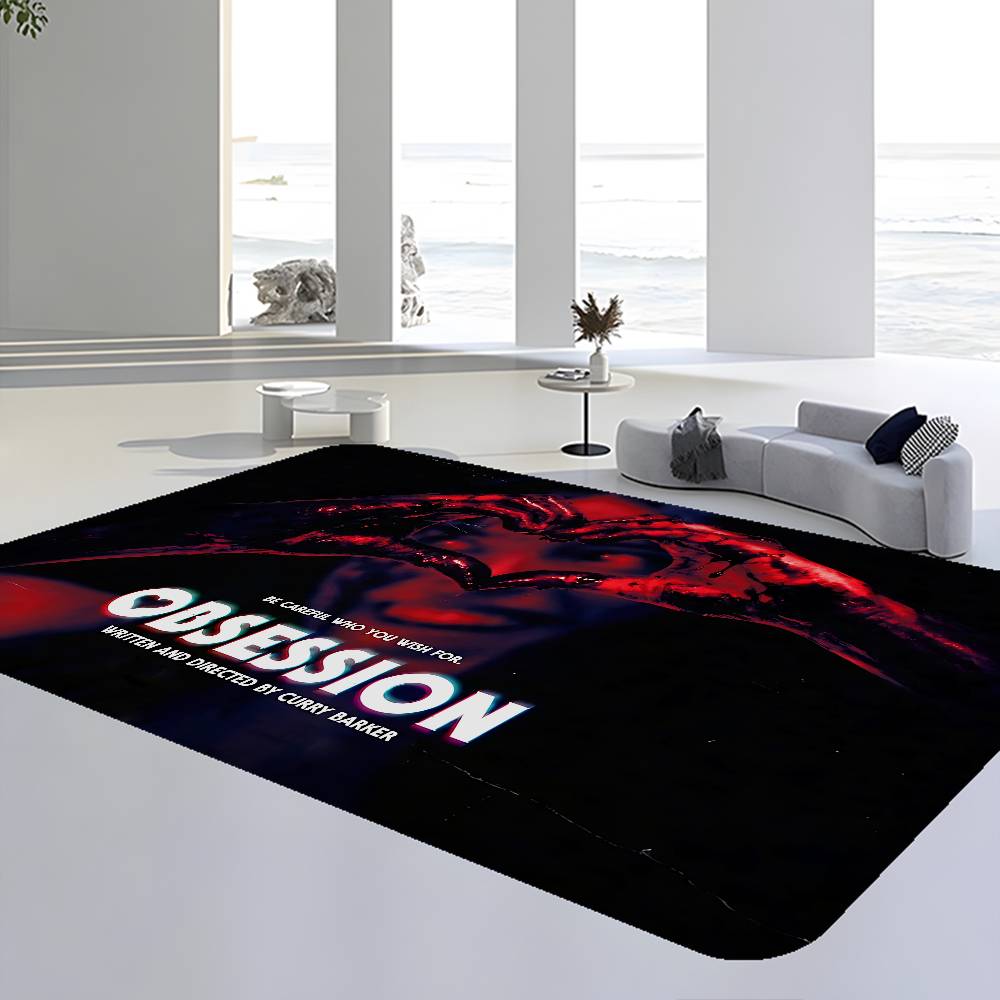 Horror Movie O-Obsession Hallway Carpet Washable Non-Slip Living Room Sofa Chairs Area Mat Kitchen Doormat Area Rug