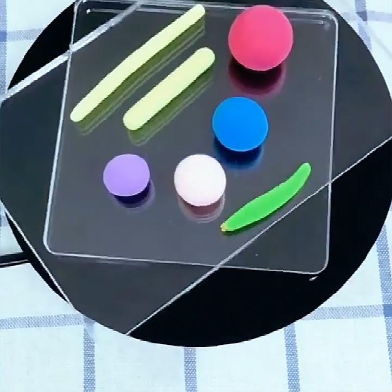 2 Stück Acryl Ton Werkzeug Schlamm Pressstab Werkzeug DIY Modelliermasse Werkzeuge Keramik Porzellan Ton Ausstecher Walze Bastelwerkzeuge