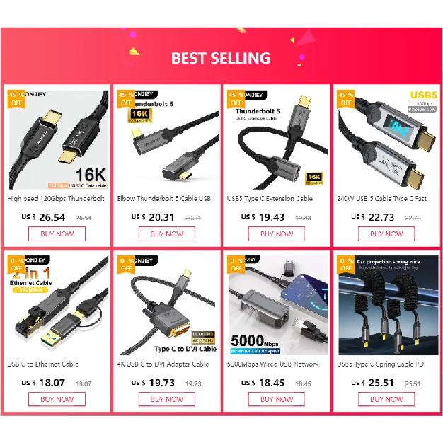 USB 3.2 Type C Extension Cable USB C to Type-c Male TO Female Extender Data Cable 4K PD100W Fast Charging USB-C Charge Cord Wire