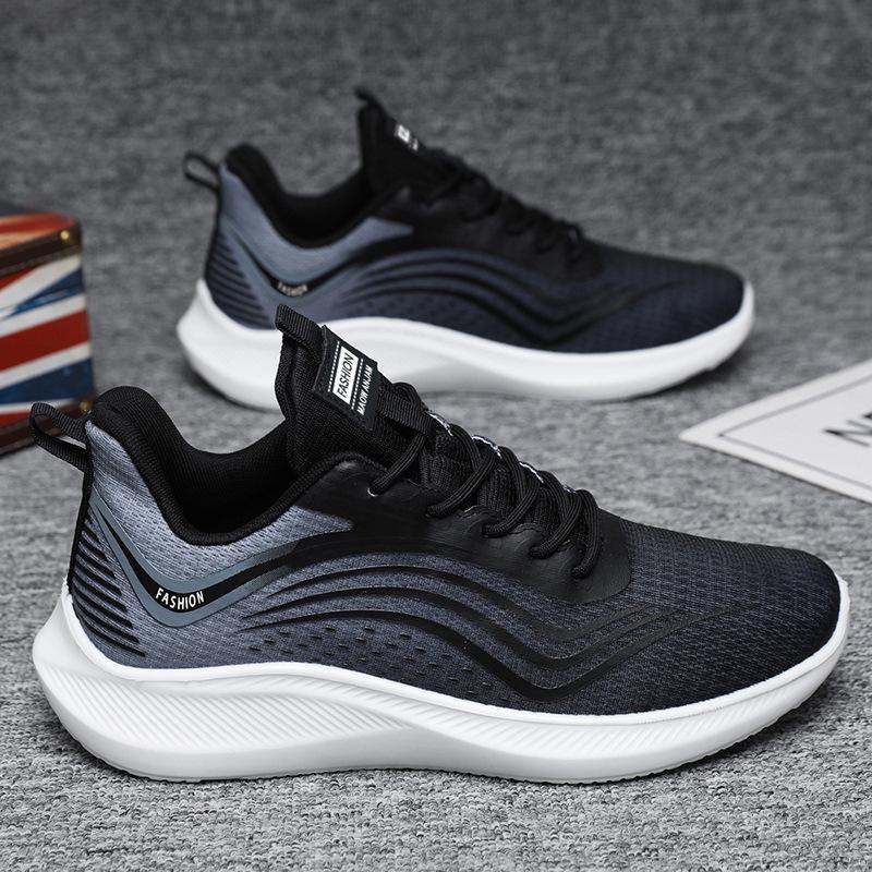 Men's Shoes New Men's Shoes Mesh Breathable Soft-soled Sports Shoes Casual Shoes Men's Running Shoes