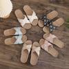 Women's Breathable Non-slip Linen Indoor Slippers - Summer Cotton Casual Sandals