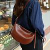 Women's Fashion Leather Handbags Messenger Bags High-end Texture All-match French Design Shoulder Bags