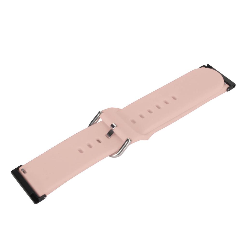 Silicone Smartwatch Band Adjustable Replacement Watch Strap Accessory for Suunto7 Pink
