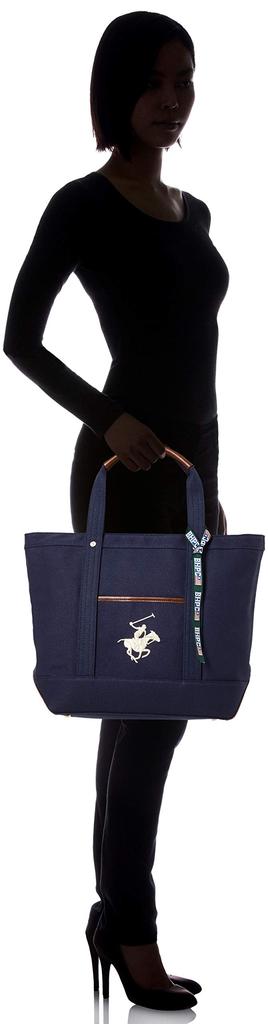 Beverly Hills Polo Club Tragetasche BH1008N Damen Marineblau x Weiß
