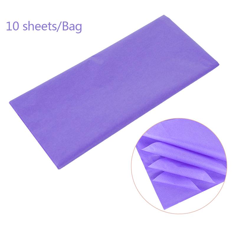 10Pcs 65x50cm Flower Wrapping Tissue Paper Wedding Event Party Flower Bouquet Gift Wrapping Paper Decoration Packaging DIY Craft