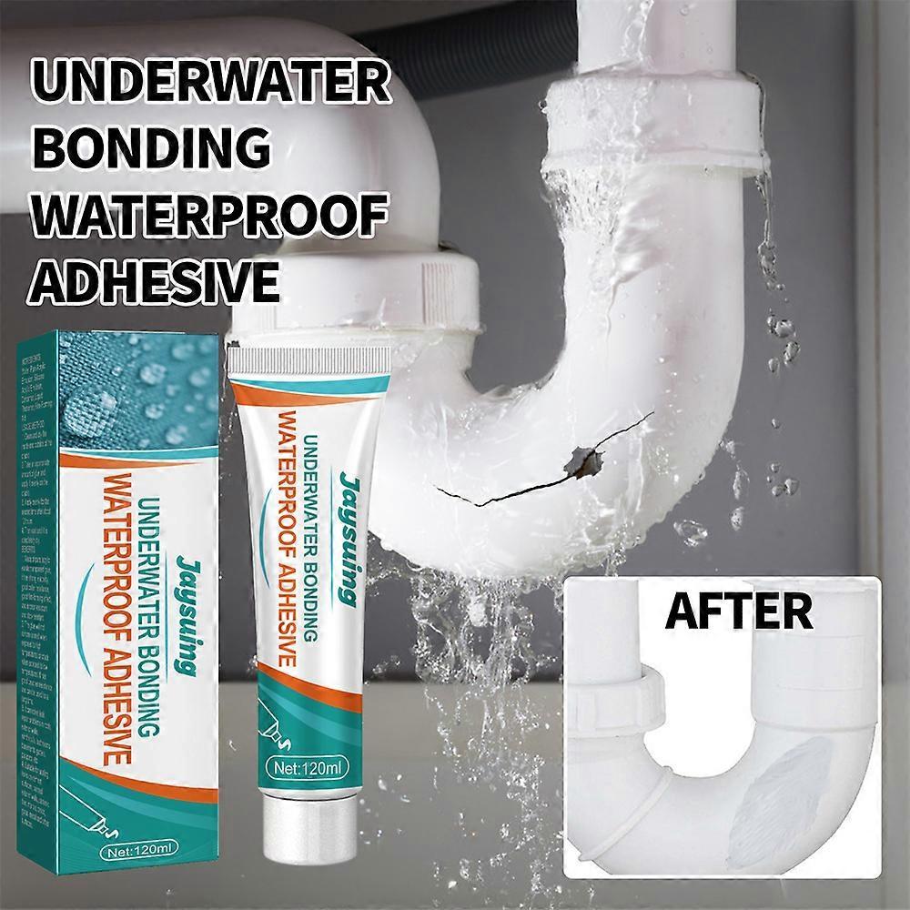 Waterproof Sealant High Hardness Fish Tank Sealing Tape Water Leak Repair Underwater Bonding Sealant Glass Glue Waterproof
