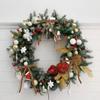 12pcs Vintage Velvet Christmas Bows Slender Wreaths Bows Christmas Tree Ribbon Bow  Wedding