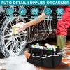 Detail Car Wash Tool Bag Detail Cleaning Box Multifunctional Large Capacity Waterproof Car Tool Storage Tote Bag