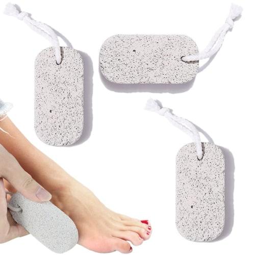 Natural Foot Heel File, Foot Massager, Exfoliating, Callus Remover, Double-Sided Cleaning Tool, Purifying, Unisex, Reusable Skin Care, Washable, Promo