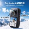 Insta360 X6 Lens Protector With Rotating Snap-on Clip Clear Scratch-Resistant Cover Action Camera