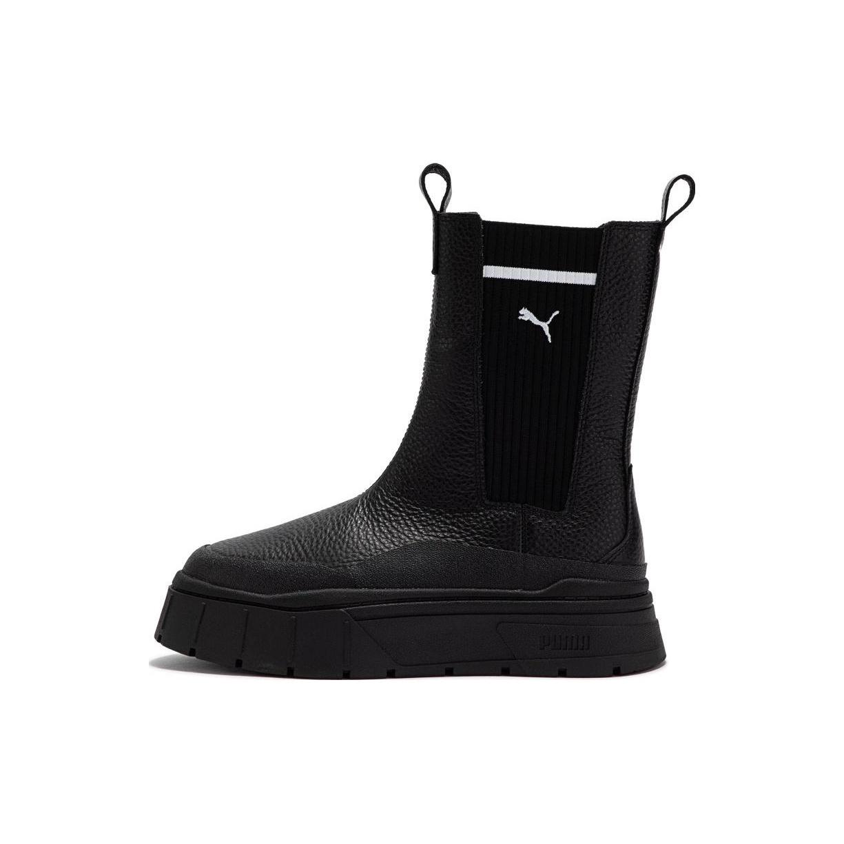 (WMNS) Женские ботинки-челси PUMA Mayze Stack Черный 386742-02 EU 37