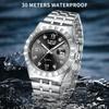 LIGE Top Luxury Quartz Man Watch Fashion Auto Date Waterproof Luminous Stainless Steel Classic Simple Watches for Men Male Gifts