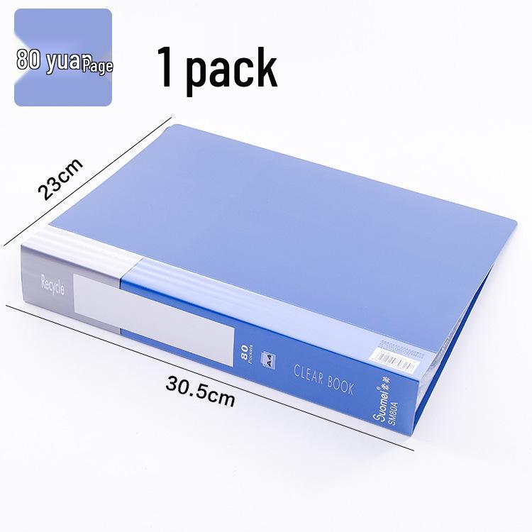 A4 mehrschichtige Seitenabtrenner und Dokumentenordner für Ringordner (20-100 Blatt)