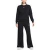 Nike Sportswear Phoenix Fleece Lined Crew Neck Athleisure Sweatshirt Women's Black/Sail White DQ5752-010