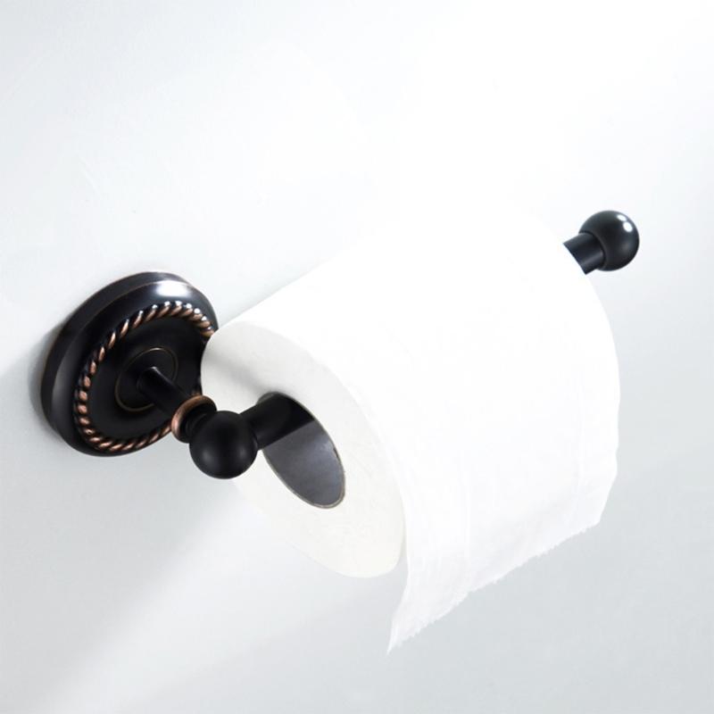 Multiplefunction Multiple Purpose Paper Stand Copper Wall Mounted Paper Towel Holder Suitable for Homes Office & Cafe Environment